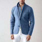 Luca - Elegante Casual Blazer voor Heren met Luxe Afwerking