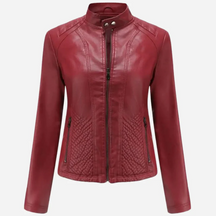 Dames Slim Fit Jack | Gewatteerde Panelen met Ritsluiting