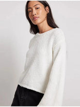 Osana - Oversized trui van Zachte Breistof, Ronde hals en Ballonmouwen