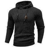 Heren Volledige mouw Gebreide Hoodie | Regular Fit met Capuchonkoord