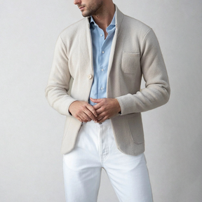 Luca - Elegante Casual Blazer voor Heren met Luxe Afwerking