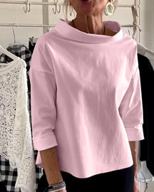 Top Modern Losvallend Stretchstof voor Dames | Dagelijks Comfort | Stijlvol en Ademend
