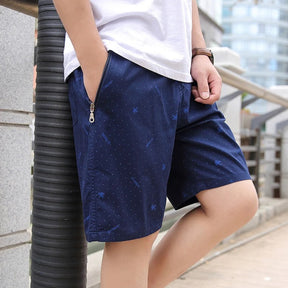 Nathan - Casual Short Met Print, Licht En Comfortabel Voor De Zomer