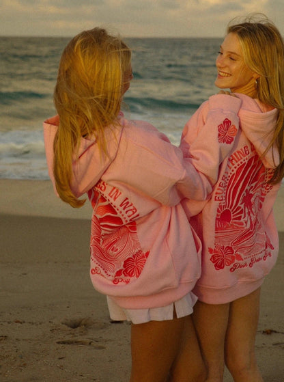 SummerVibes - Zachte Hoodie met Trendy Print voor Dames