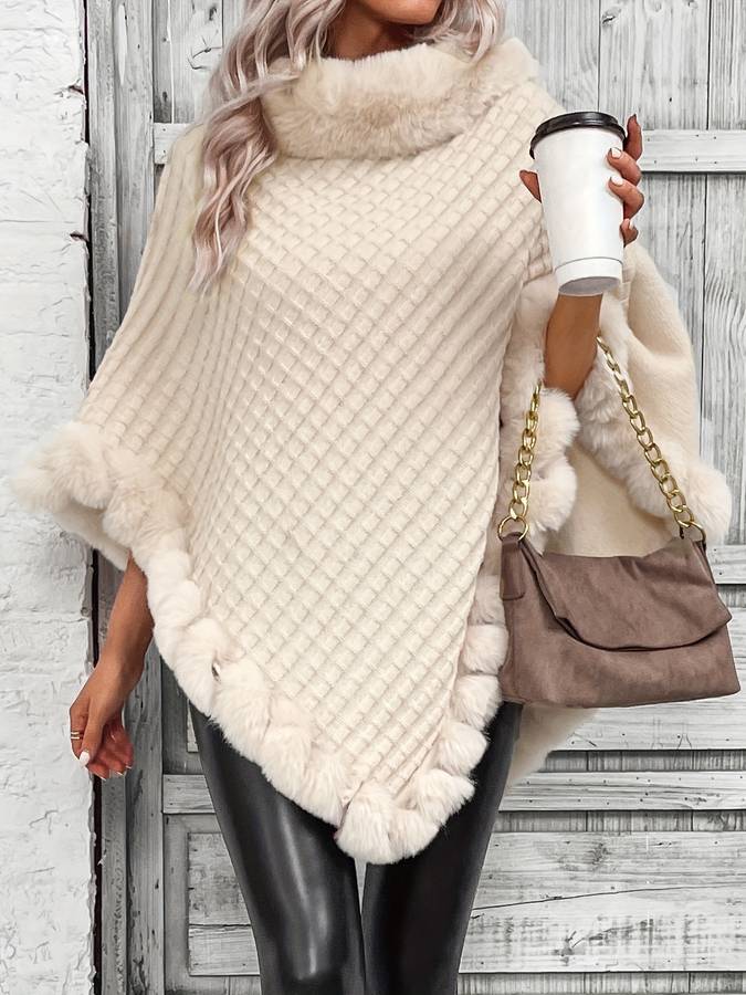 Sharon | Modebewuste Winter Poncho