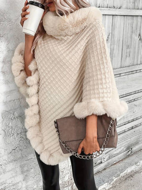 Sharon | Modebewuste Winter Poncho