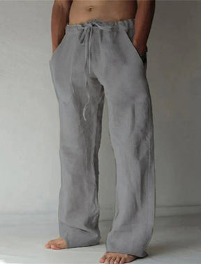 Heren Relaxte Wijde Broek |Trekkoord Comfort