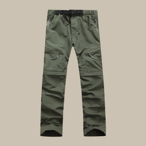 Heren Waterdichte Afritsbare Broek | Outdoor Wandelbroek met Veilige Ritszakken
