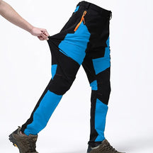 Heren Outdoor Waterdichte Broek | Tweekleurig Design, Ritszakken & Flexibele Knieën