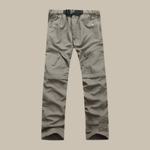 Heren Waterdichte Afritsbare Broek | Outdoor Wandelbroek met Veilige Ritszakken
