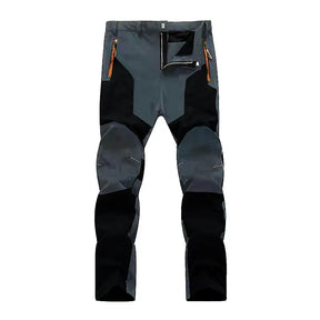 Heren Outdoor Waterdichte Broek | Tweekleurig Design, Ritszakken & Flexibele Knieën