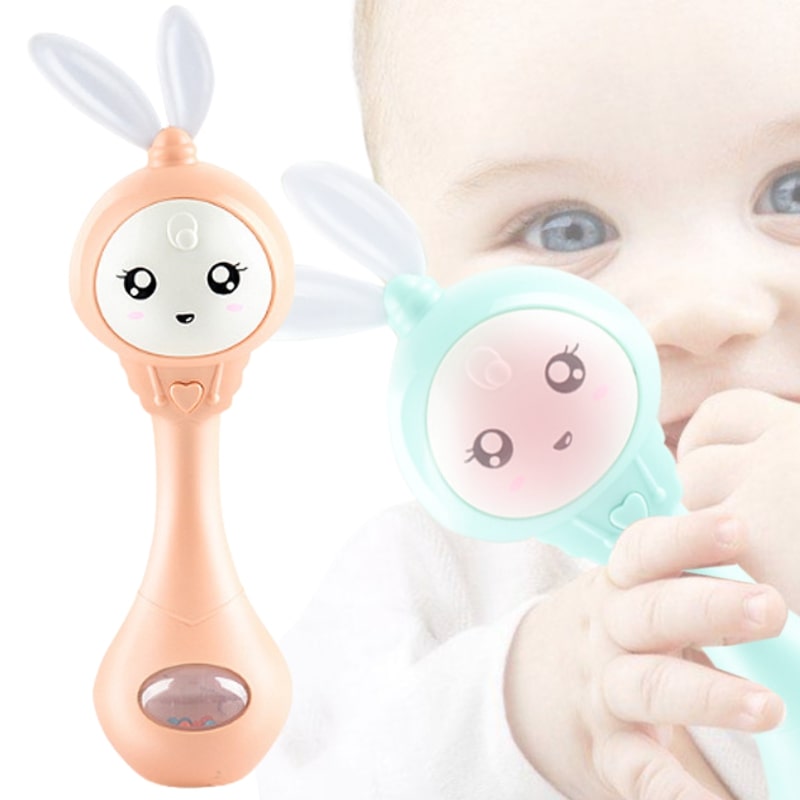 BabyJingle - Zachte Baby Rammelaar voor Ontwikkeling en Spel