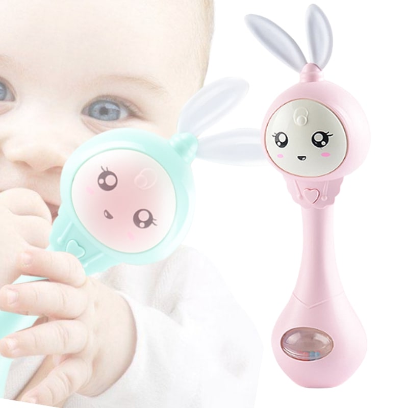 BabyJingle - Zachte Baby Rammelaar voor Ontwikkeling en Spel