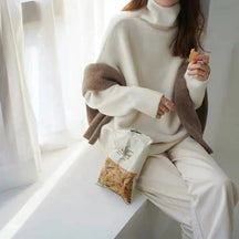 Dames Oversized Coltrui | Knusse Relaxed Fit Gebreid