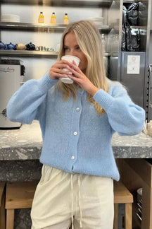 Dames Gebreide Knopen Cardigan | Ontspannen Pasvorm