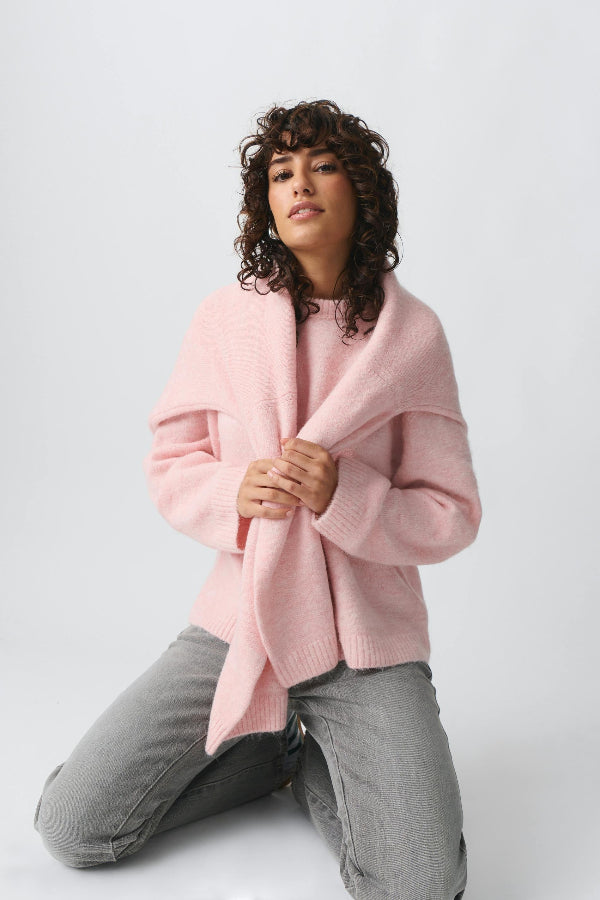 Dames Oversized Rib Pullover Trui | Comfortabele Casual Gebreide Top