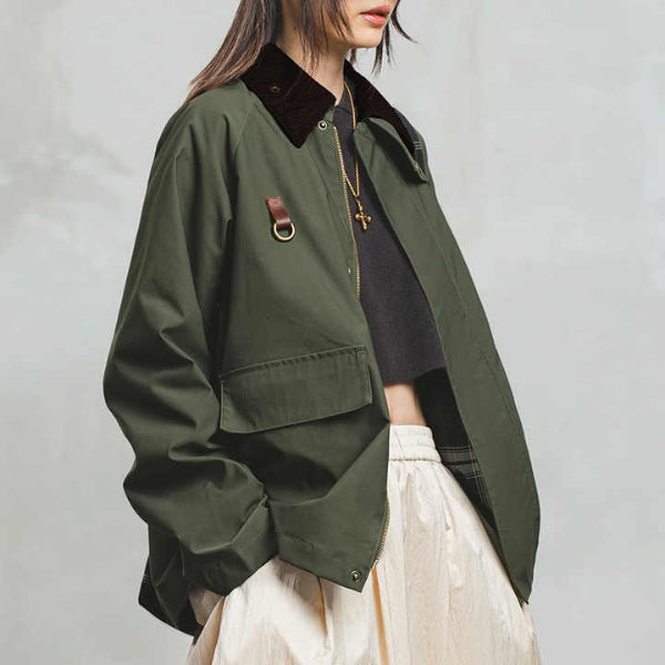 Dames Oversized Casual Jas | Korte Jas