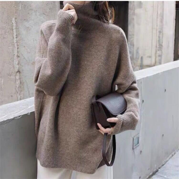 Dames Oversized Coltrui | Knusse Relaxed Fit Gebreid