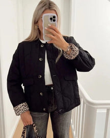 Dames Gewatteerde Casual Jas | Relaxte Fit & Stijlvol