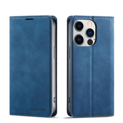 LeatherFold - Luxe Wallet Case voor Smartphones