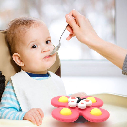 ButterflySpinners - Muzikale Draaispeeltjes met Zuignap voor Baby's