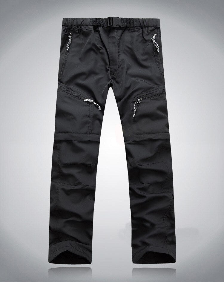 Heren Waterdichte Afritsbare Broek | Outdoor Wandelbroek met Veilige Ritszakken