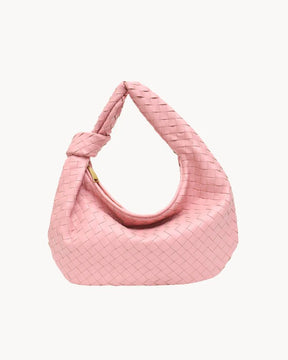 WovenStyle - Luxe Gevlochten Schoudertas voor Dames