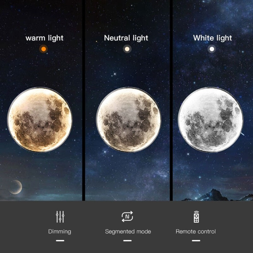 MoonArt - Realistische Maanlamp voor Sfeervolle Verlichting