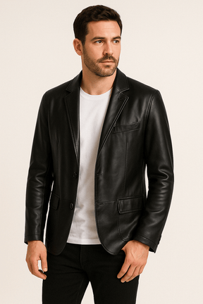 Heren Moderne Blazerjas Warme Slim Fit | Comfortabel Winterjas