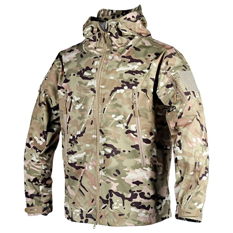 Dames Winddicht Outdoor Jas | Capuchon Met Ritszakken