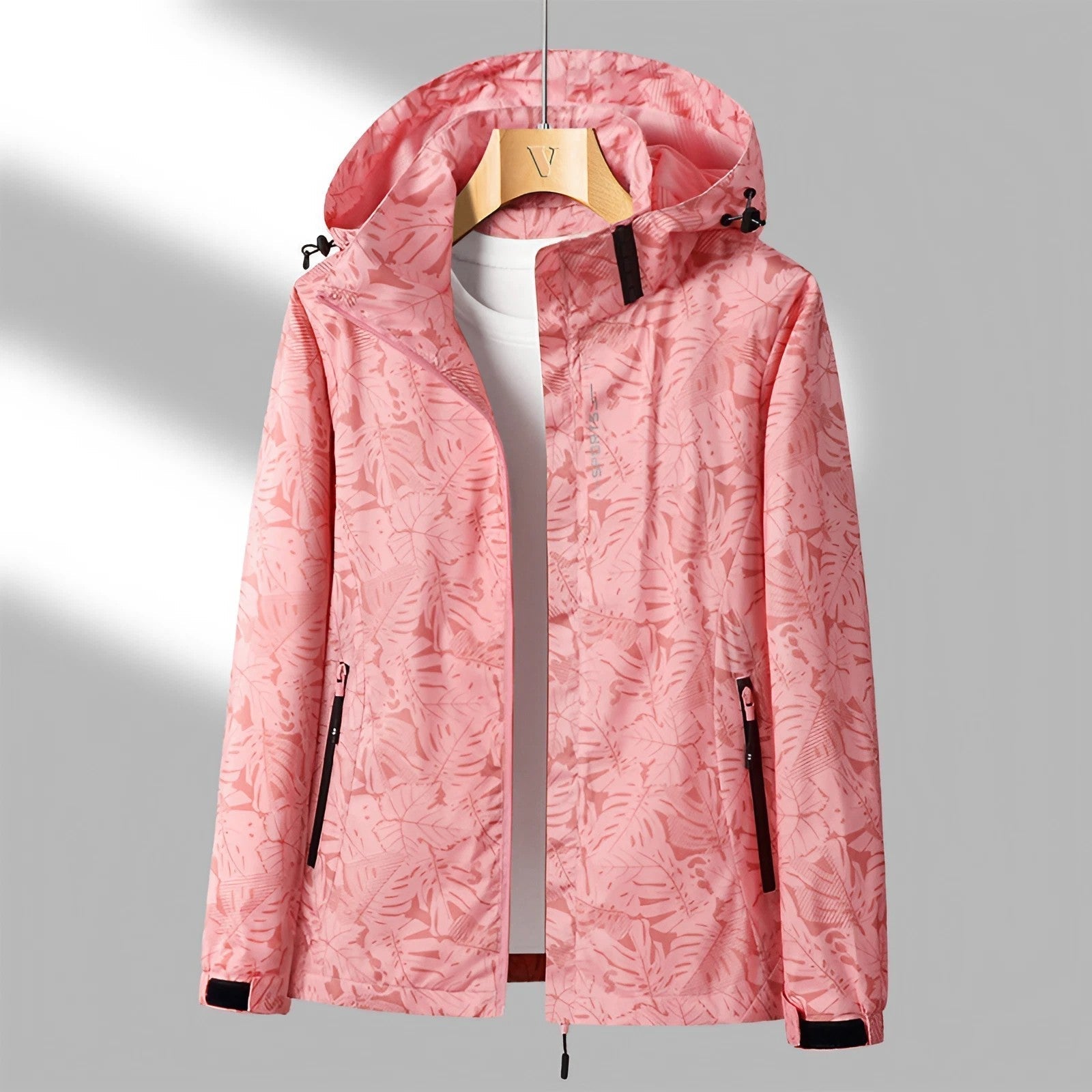 Dames Lichte Windjack met Capuchon | Waterdichte Casual Jas