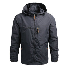 Heren Militaire Outdoor Windbreaker met Capuchon Lichte | Waterdichte Jas