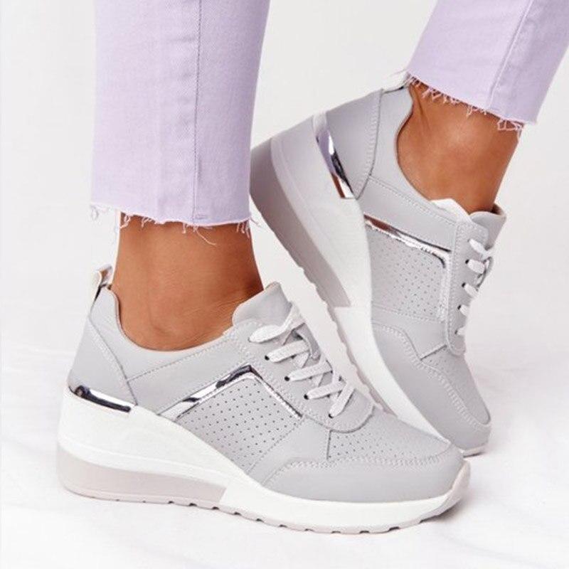 LuxeSneakers - Comfortabele Verhoogde Dames Sneakers