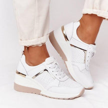 Sneakers Brede Pasvorm Ademend Mesh voor Dames | Dagelijks Comfort | Verlicht Vermoeide en Pijnlijke Voeten