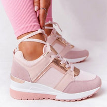 Sneakers Brede Pasvorm Ademend Mesh voor Dames | Dagelijks Comfort | Verlicht Vermoeide en Pijnlijke Voeten