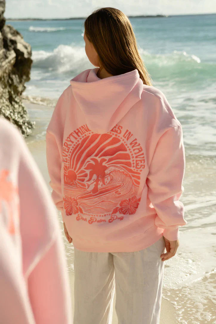 SummerVibes - Zachte Hoodie met Trendy Print voor Dames