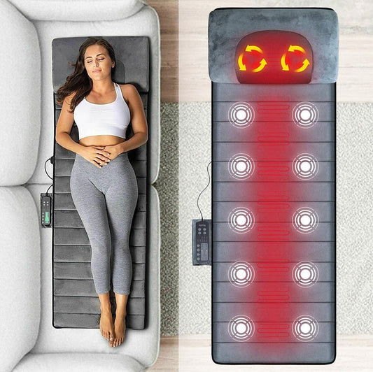 RelaxPad - Elektrisch Massage Matras met Warmtefunctie en Instelbare Intensiteit