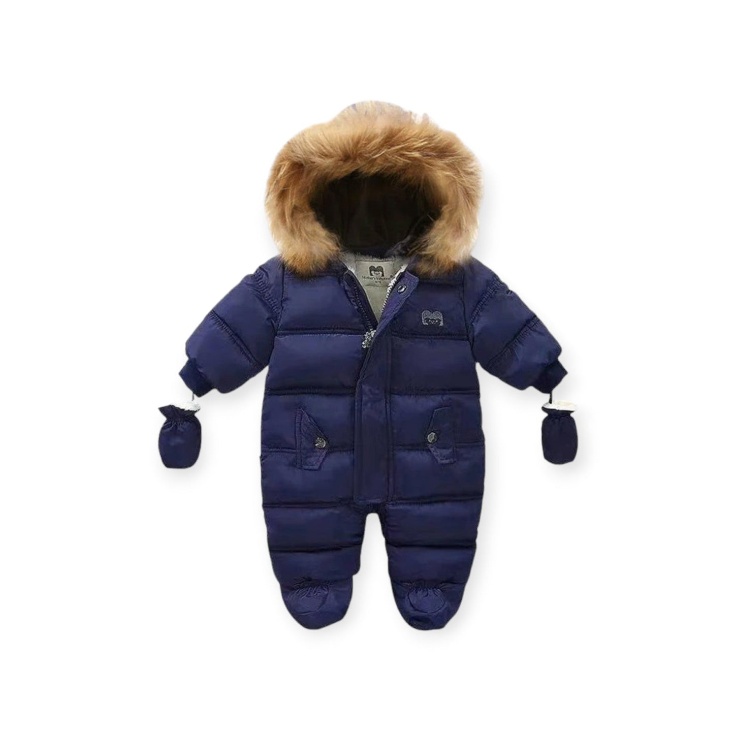 BabyWarm - Warme Winterjumpsuit voor Baby's met Capuchon