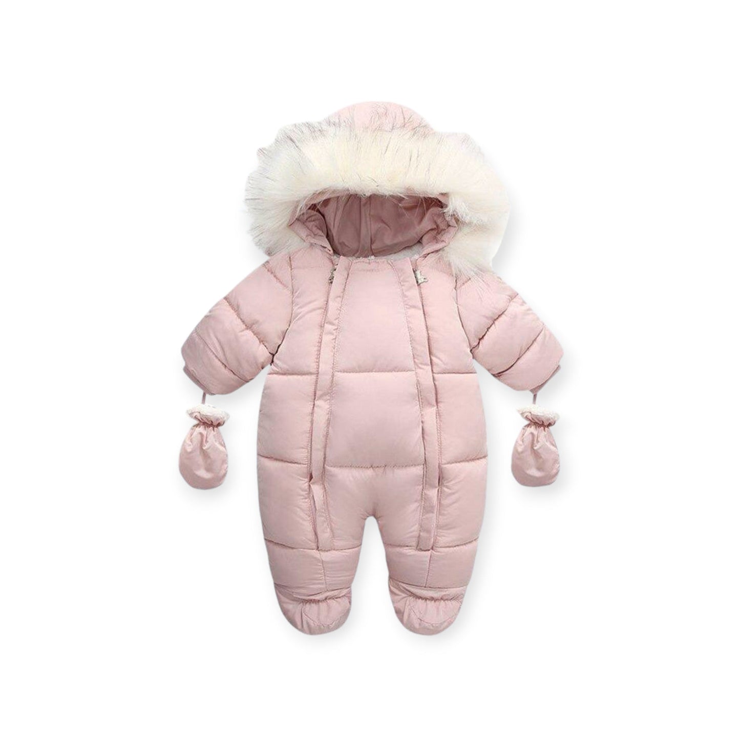 BabyWarm - Warme Winterjumpsuit voor Baby's met Capuchon