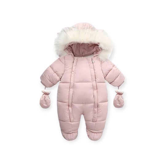 BabyWarm - Warme Winterjumpsuit voor Baby's met Capuchon