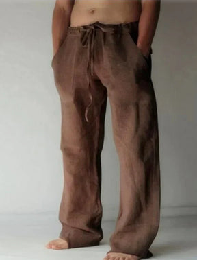 Heren Relaxte Wijde Broek |Trekkoord Comfort