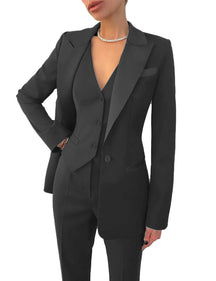 Margot – Elegante Tailored suit met Getailleerd Gilet