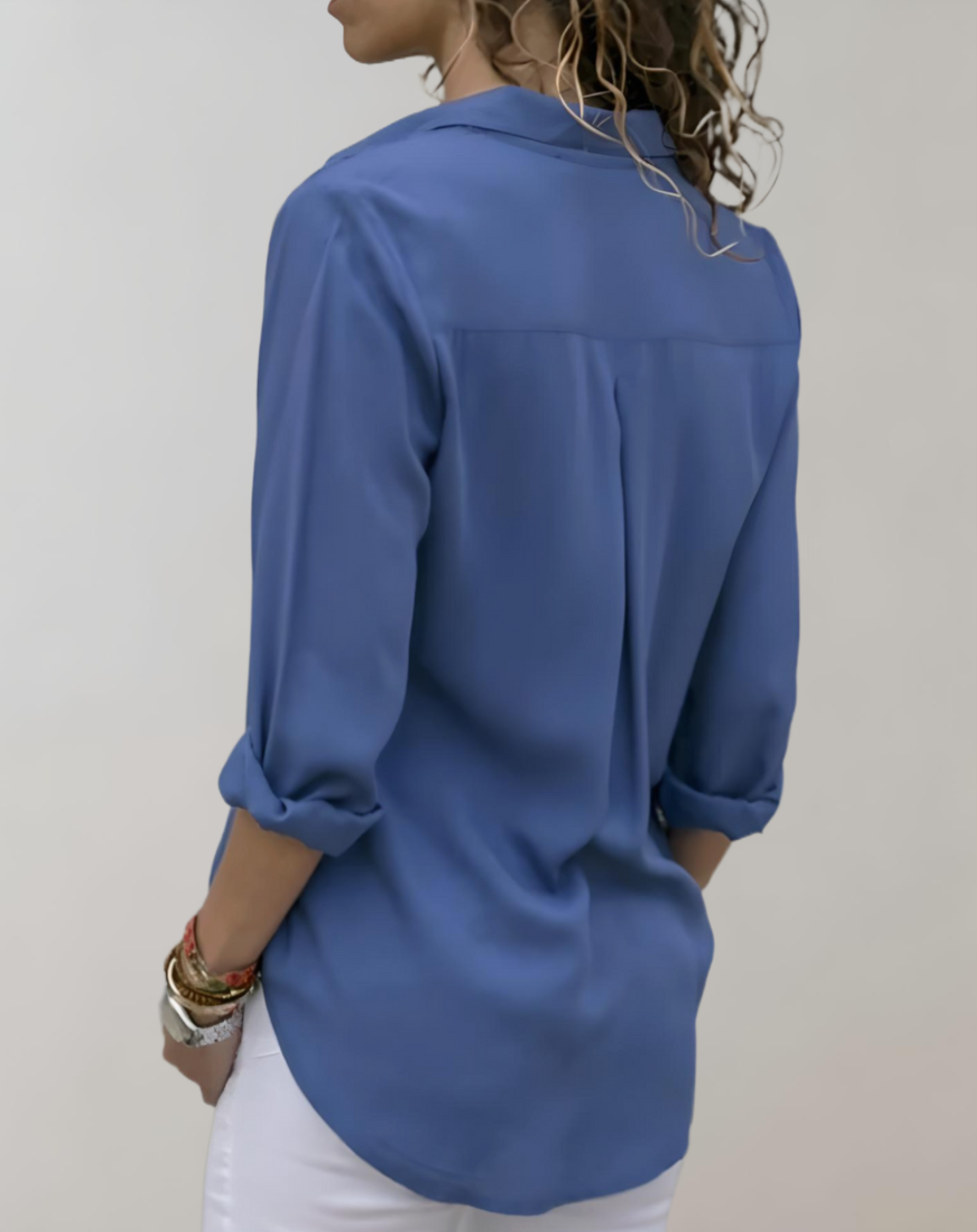 Sophie - Elegante en Vloeiende Blouse, casual chic Stijl