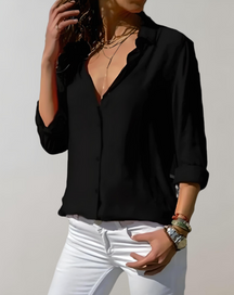 Sophie - Elegante en Vloeiende Blouse, casual chic Stijl