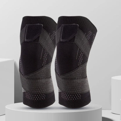 KneeGuard - Ademend hoog elastische kniebeschermers