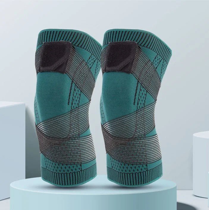 KneeGuard - Ademend hoog elastische kniebeschermers