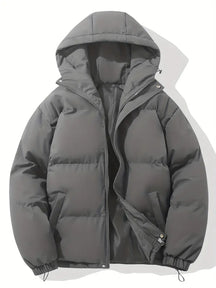 Dames Gewatteerde Winterjas met Capuchon | Warme & Stijlvolle Pufferjas