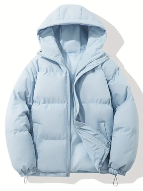 Dames Gewatteerde Winterjas met Capuchon | Warme & Stijlvolle Pufferjas