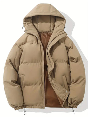 Dames Gewatteerde Winterjas met Capuchon | Warme & Stijlvolle Pufferjas