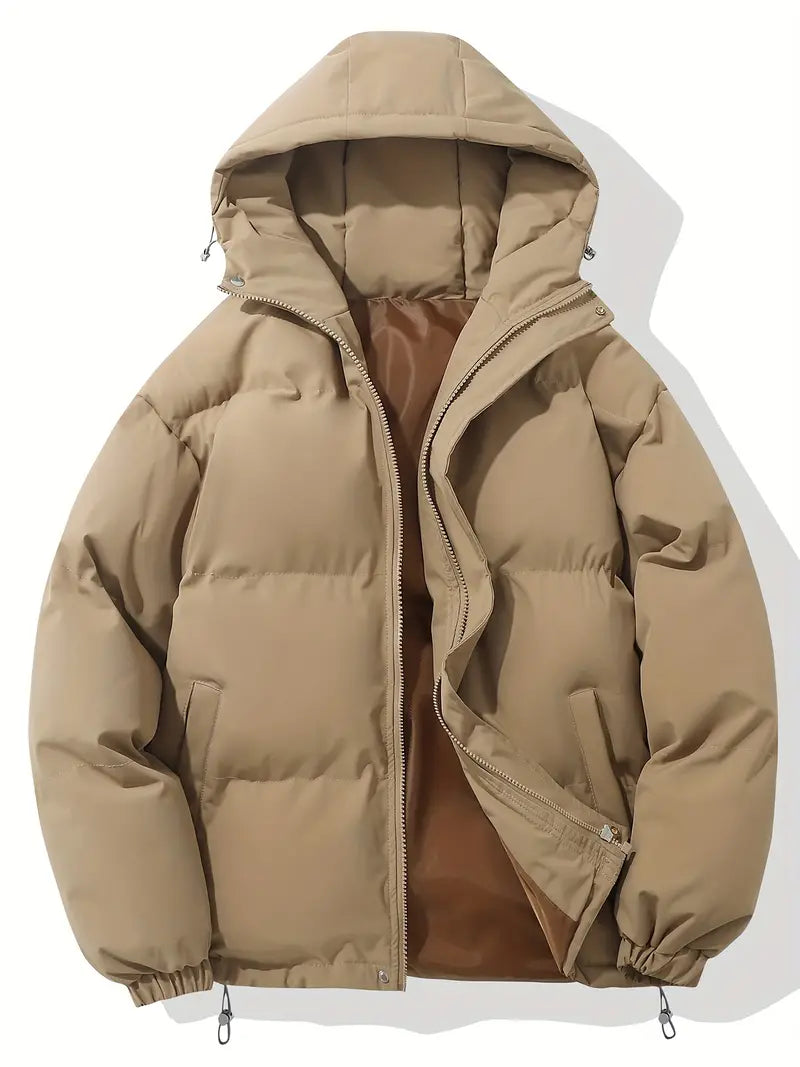 Dames Gewatteerde Winterjas met Capuchon | Warme & Stijlvolle Pufferjas